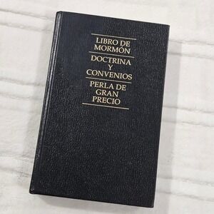 Libro de Mormon Doctrina y Convenios Perla de Gran Precio LDS Scriptures‎